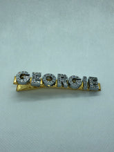 Load image into Gallery viewer, * Customize any 1-7 letters (gold clip) choose letter color
